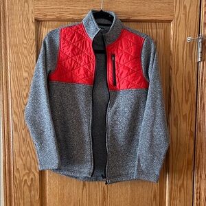 ZYIA Heather Gray Knit Jacket